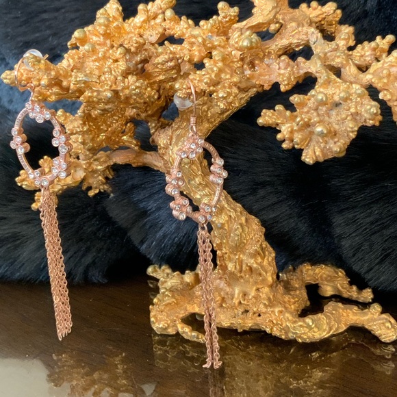 Rose Gold .925 Earrings - Picture 4 of 4